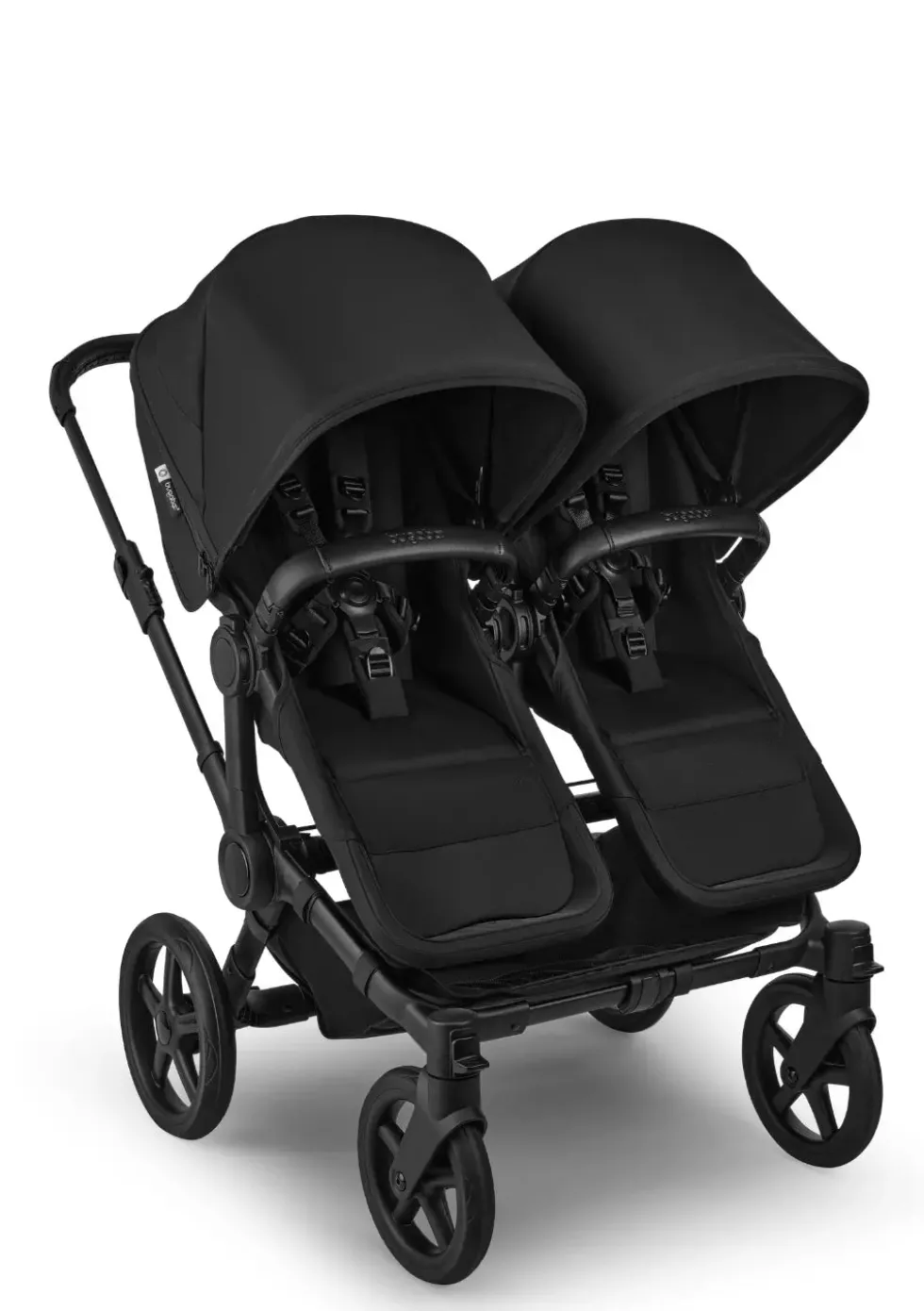 Geschwisterwagen-Set 'Donkey 6 Double' Heritage Black