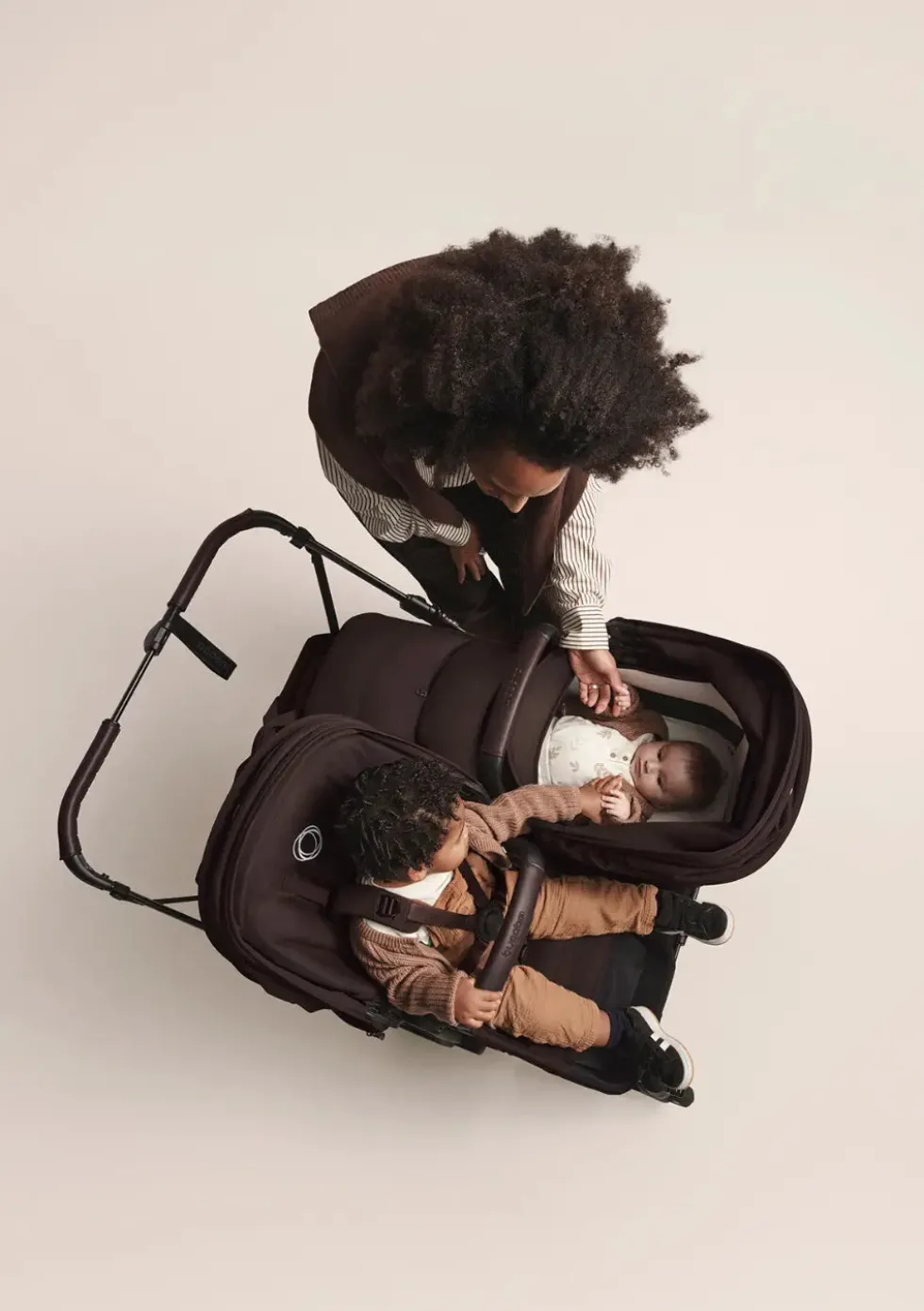 Geschwisterwagen-Set 'Donkey 6 Double' Deep Indigo