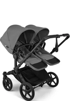 Geschwisterwagen-Set 'Donkey 6 Double' Moon Grey
