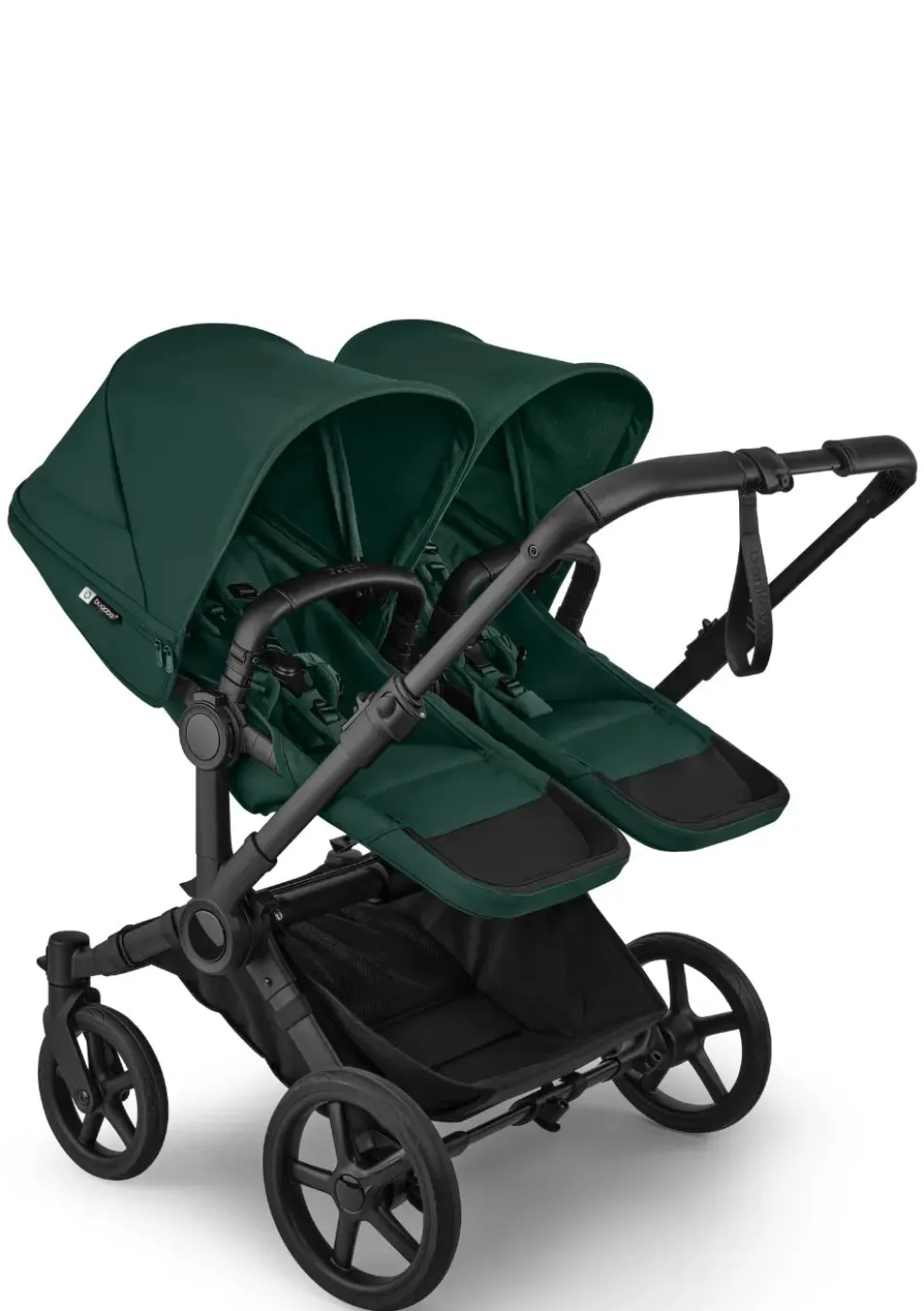 Geschwisterwagen-Set 'Donkey 6 Double' Fern Green