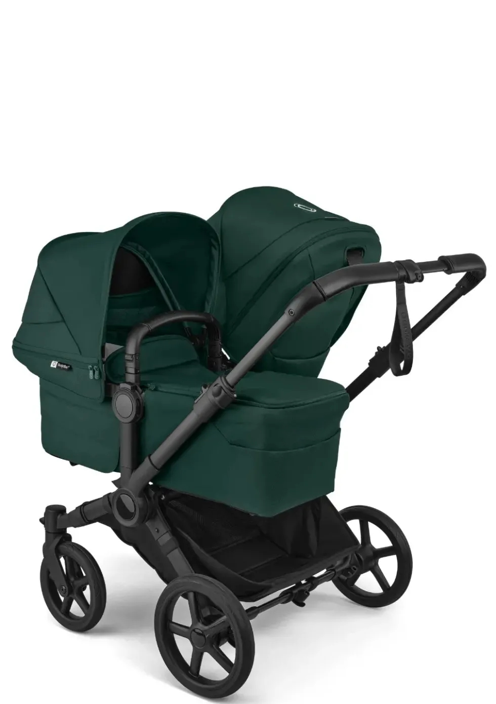 Geschwisterwagen-Set 'Donkey 6 Double' Fern Green