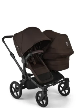 Geschwisterwagen-Set 'Donkey 6 Double' Cocoa Brown