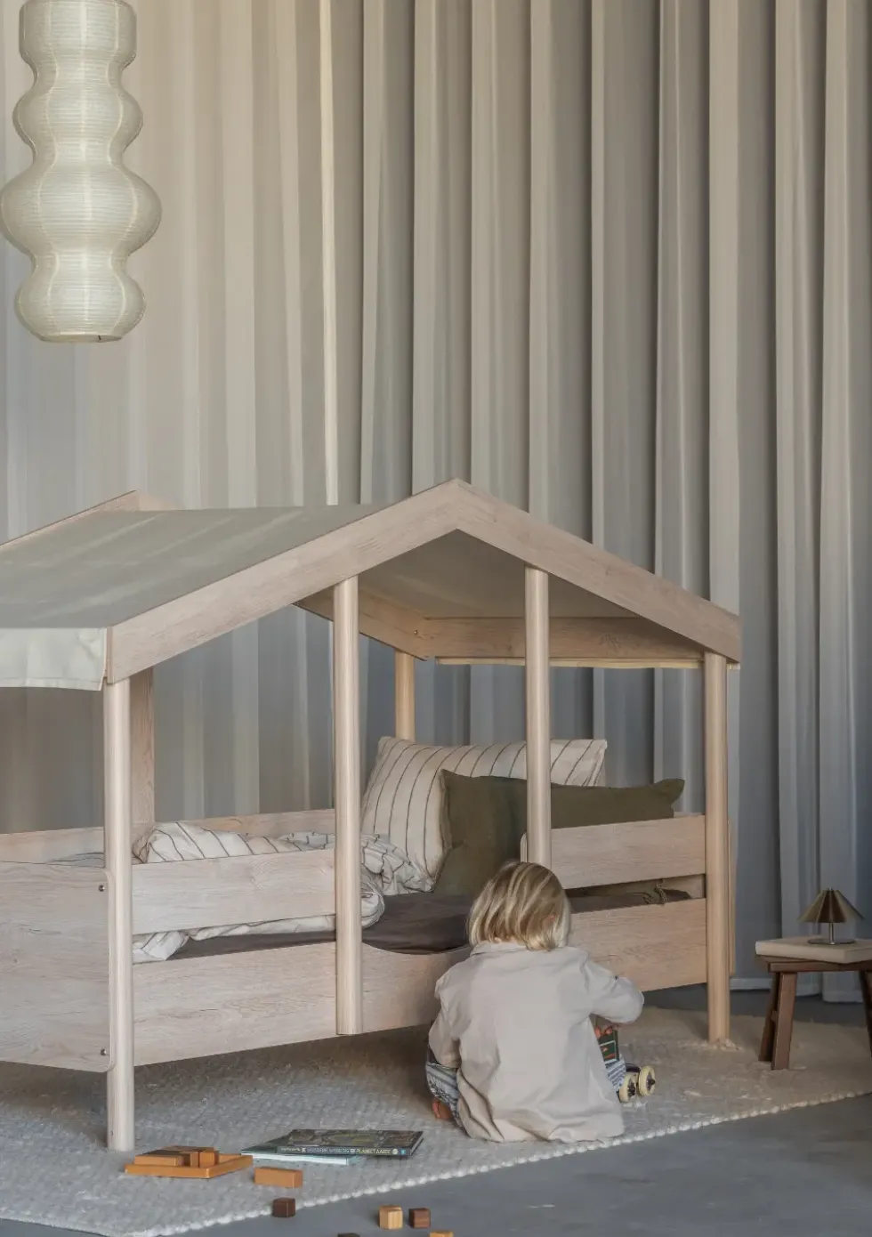 Hausbett 'Cottage' Natural Ash 200 x 90 cm
