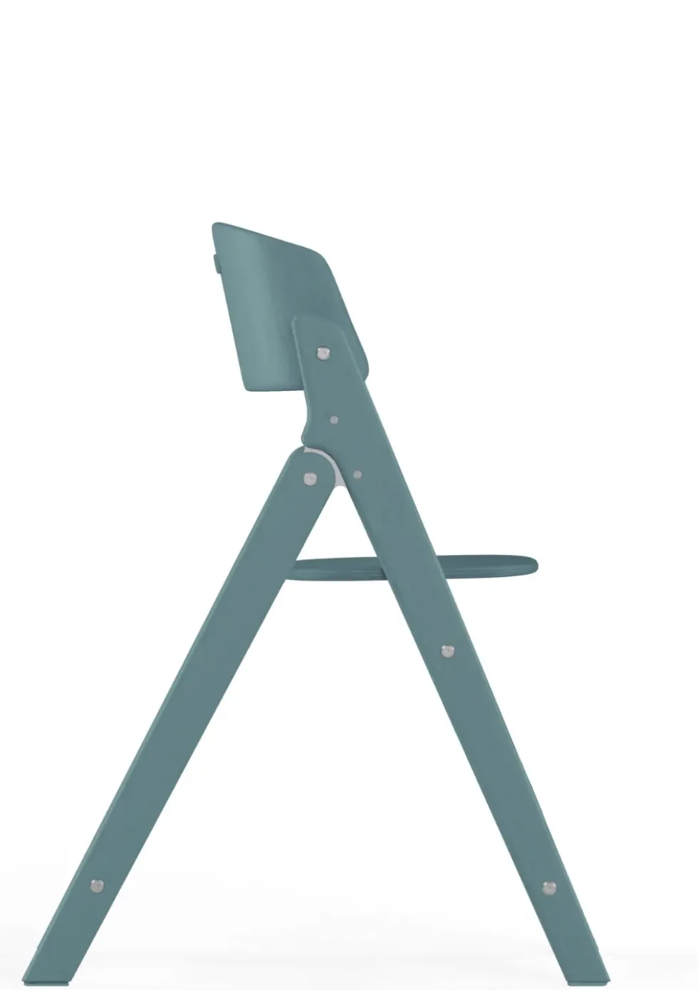 Hochstuhl 'Click & Fold' 3-in-1 Set Stone Blue