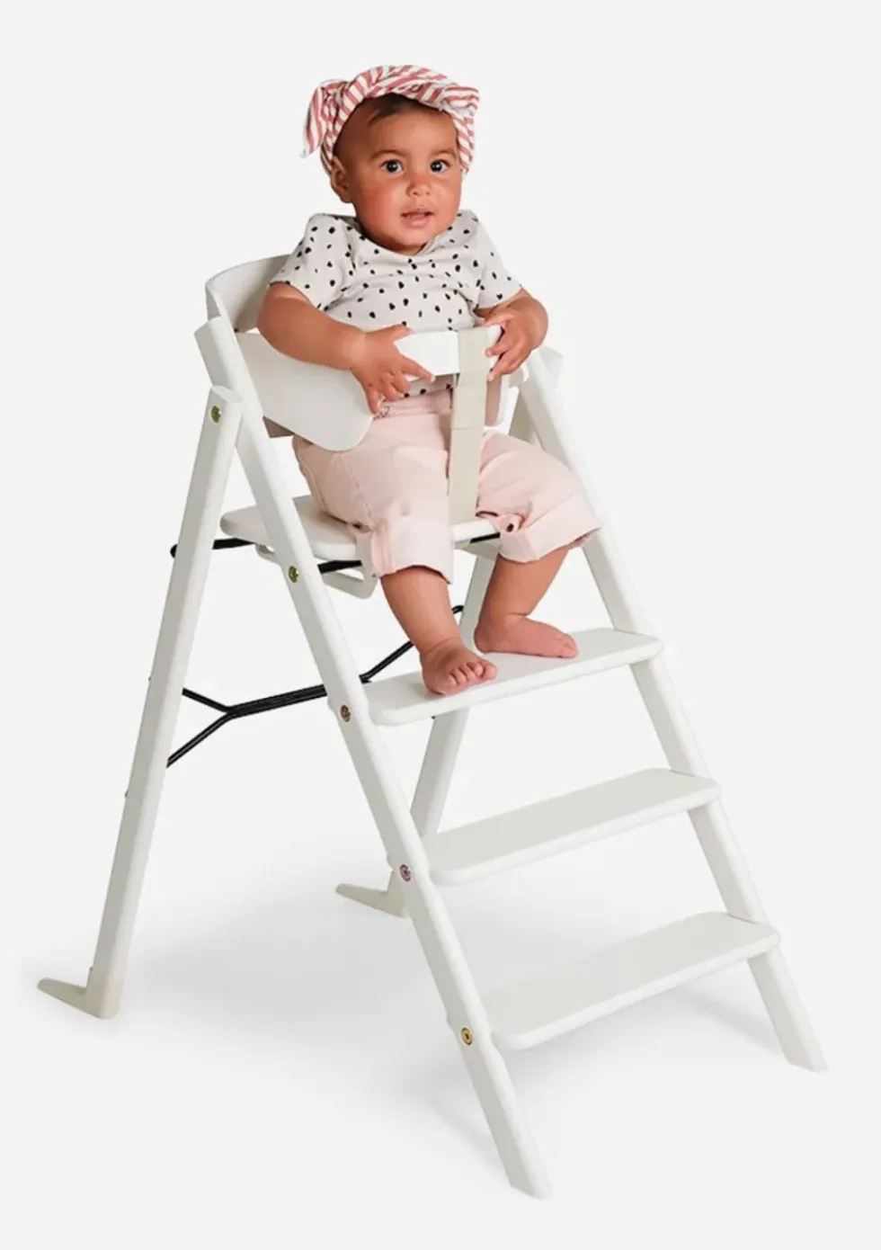 Hochstuhl 'Klapp' Buche White