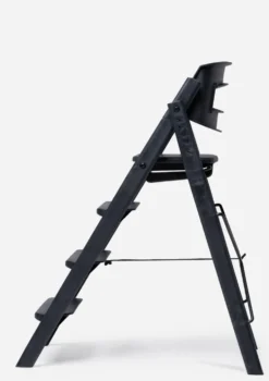Hochstuhl 'Klapp' Recycelter Kunststoff Charcoal Black