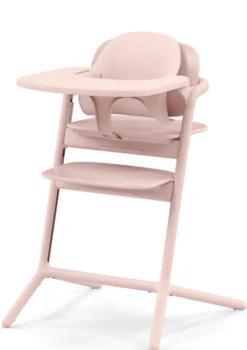 Hochstuhl 'Lemo' 3-in-1 Set Pearl Pink / Light Pink
