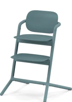 Hochstuhl 'Lemo' 4-in-1 Set Stone Blue / Mid Blue