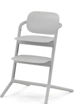 Hochstuhl 'Lemo' 4-in-1 Set Suede Grey / Mid Grey