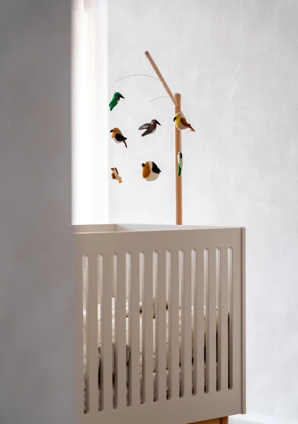 Holzständer für Betthimmel und Mobile