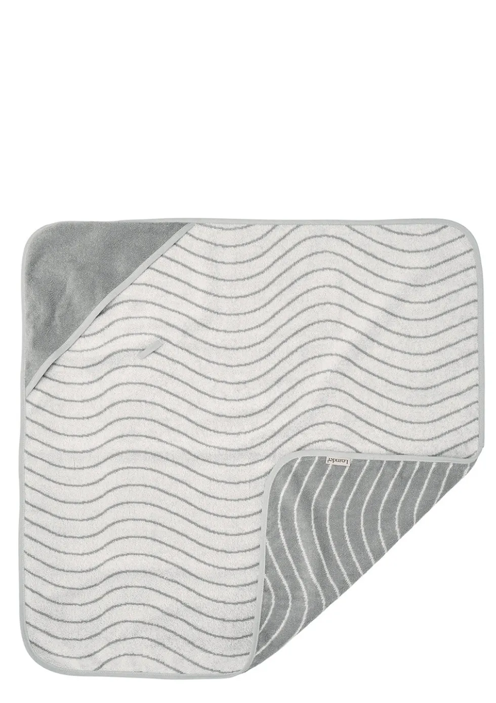 Hoodie Organic 'Woodland' Cool Grey