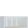 2-in-1 Babybett Bank 'Mood' Weiß 140 x 70 cm