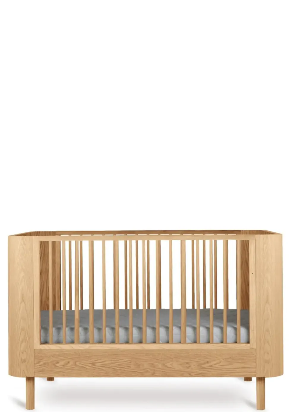 2-in-1 Babybett 'Yume' Natural Ash 140 x 70 cm