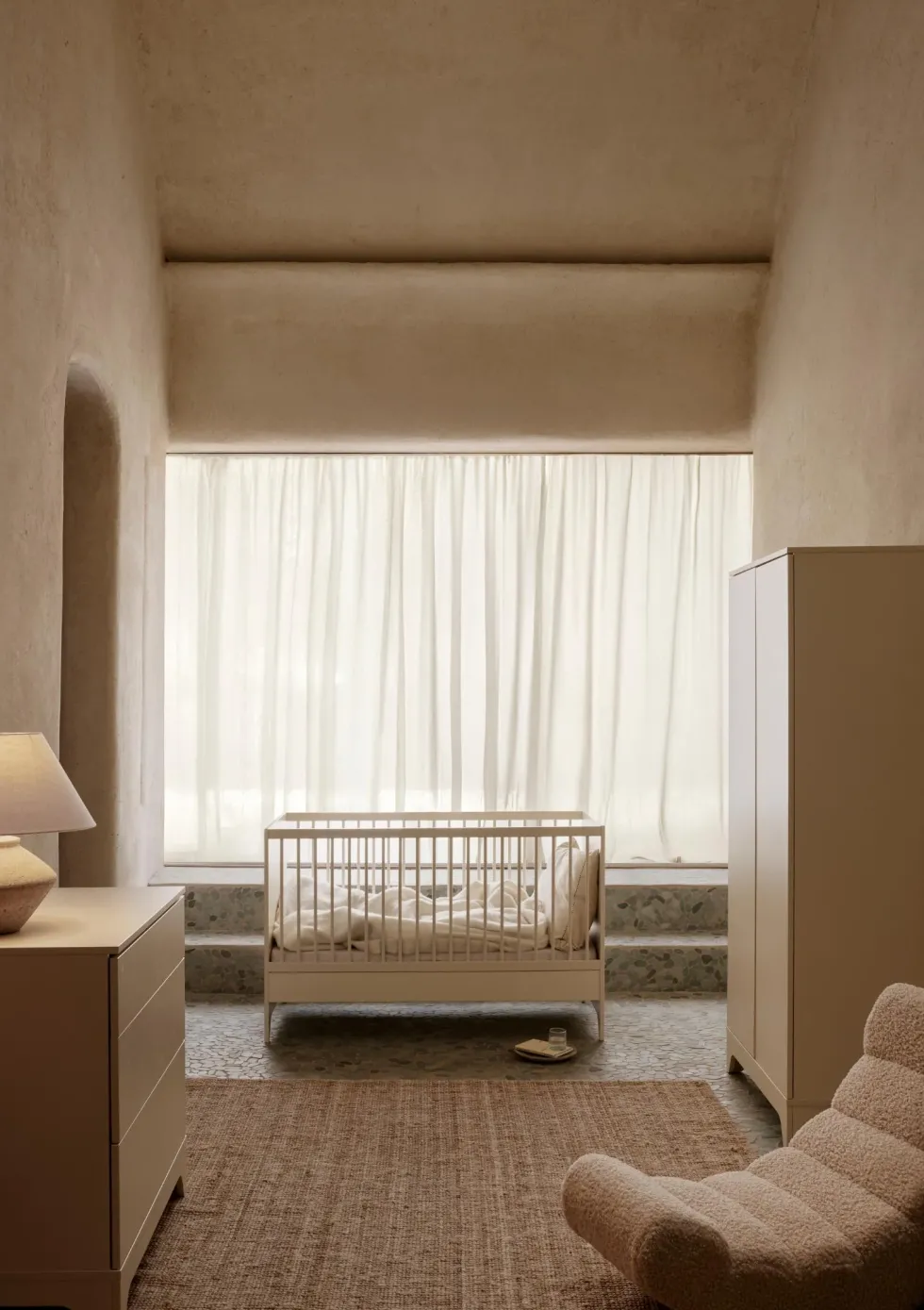 2-in-1 Bett 'Tsugi' Butter 140 x 70 cm