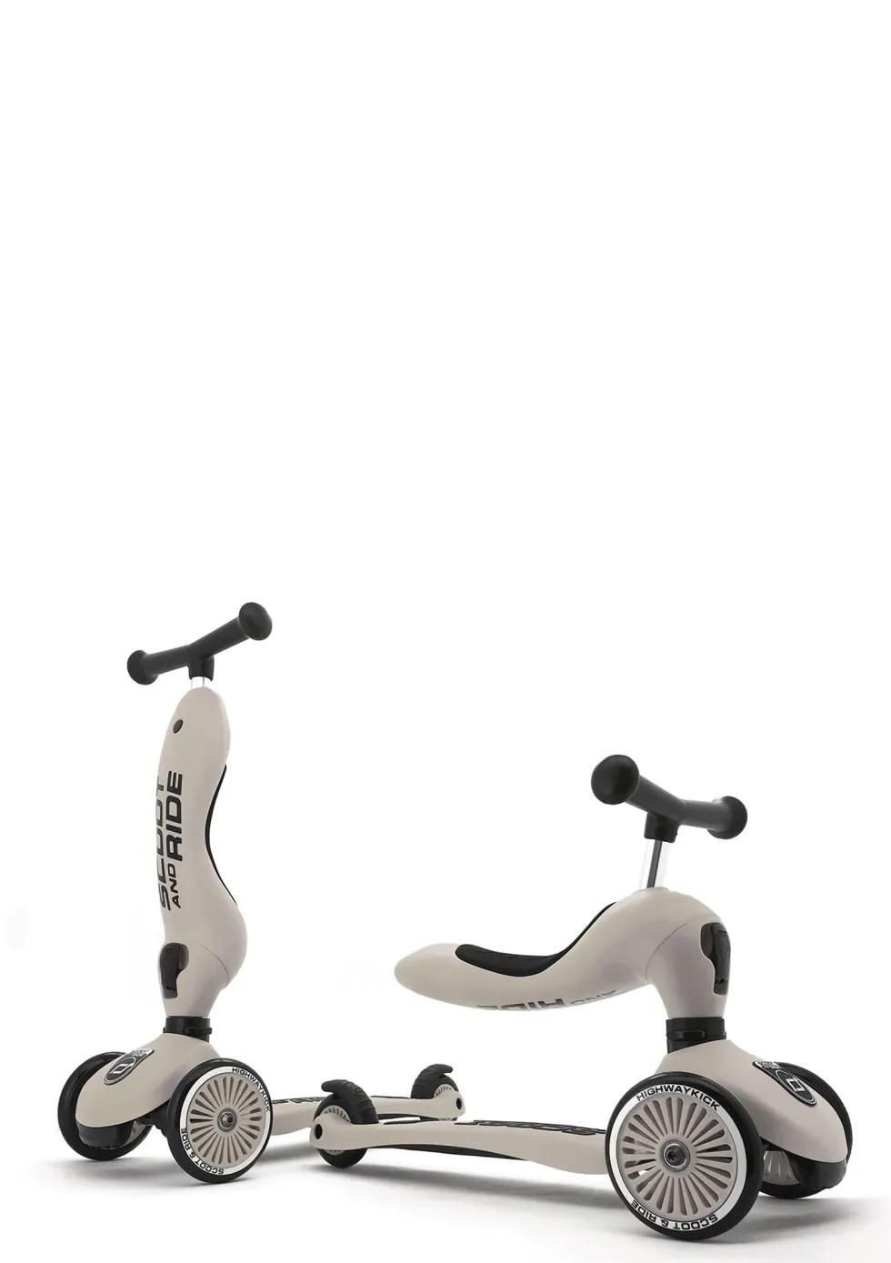 2in1 Kickboard 'Highway Kick 1' ash