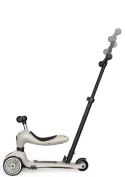 2in1 Kickboard 'Highwaykick 1 Push & Go' ash