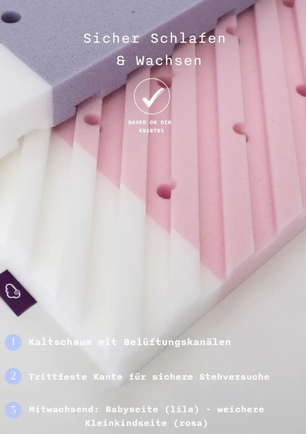 4-in-1 mitwachsendes Babybett 112-148 x 60 cm