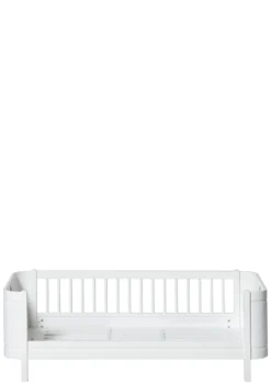 Juniorbett 'Wood Mini+' weiß 162 x 68 cm