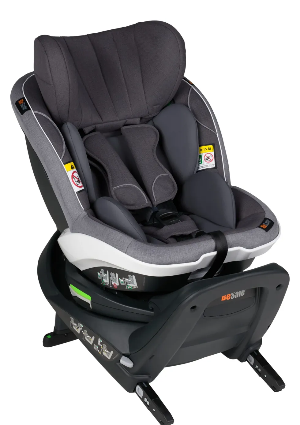 Kindersitz 'iZi Turn i-Size' Metallic Mélange