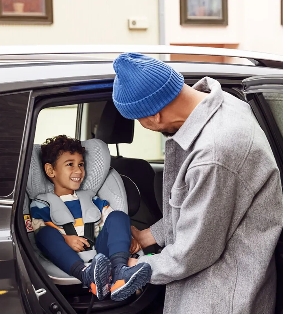 Kindersitz 'iZi Turn M i-Size' Metallic Mélange