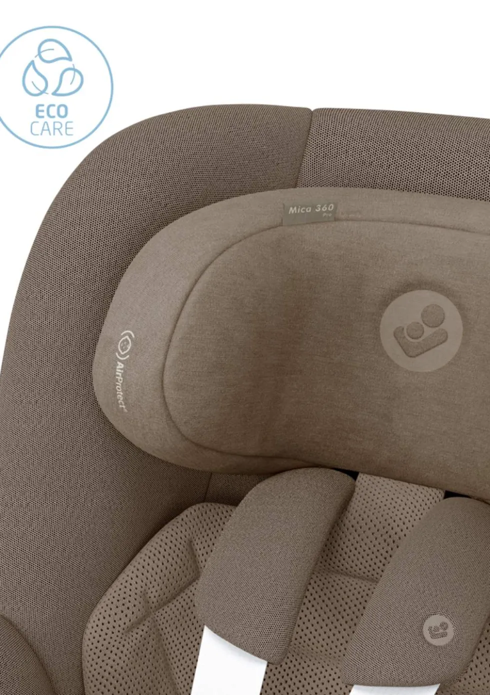 Kindersitz 'Mica 360 Pro' Authentic Truffle