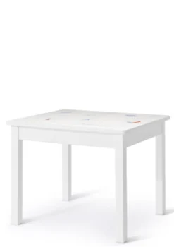 Kindertisch weiß handbemalt