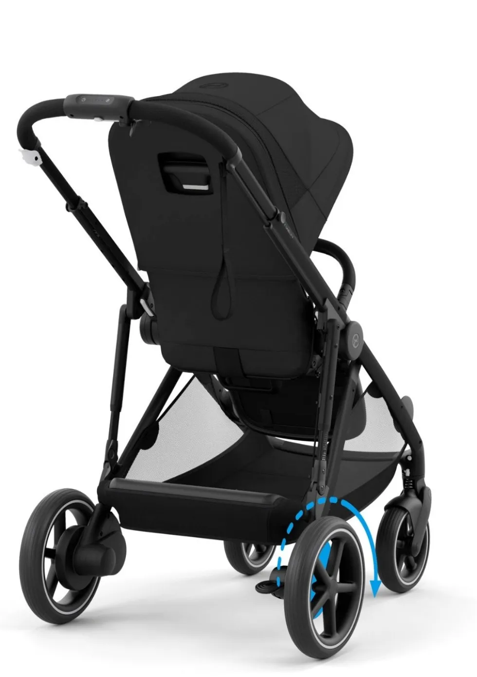 Kinderwagen 'e-Gazelle S' Black / Moon Black