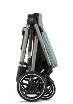Kinderwagen 'Gazelle S' Taupe / Stormy Blue