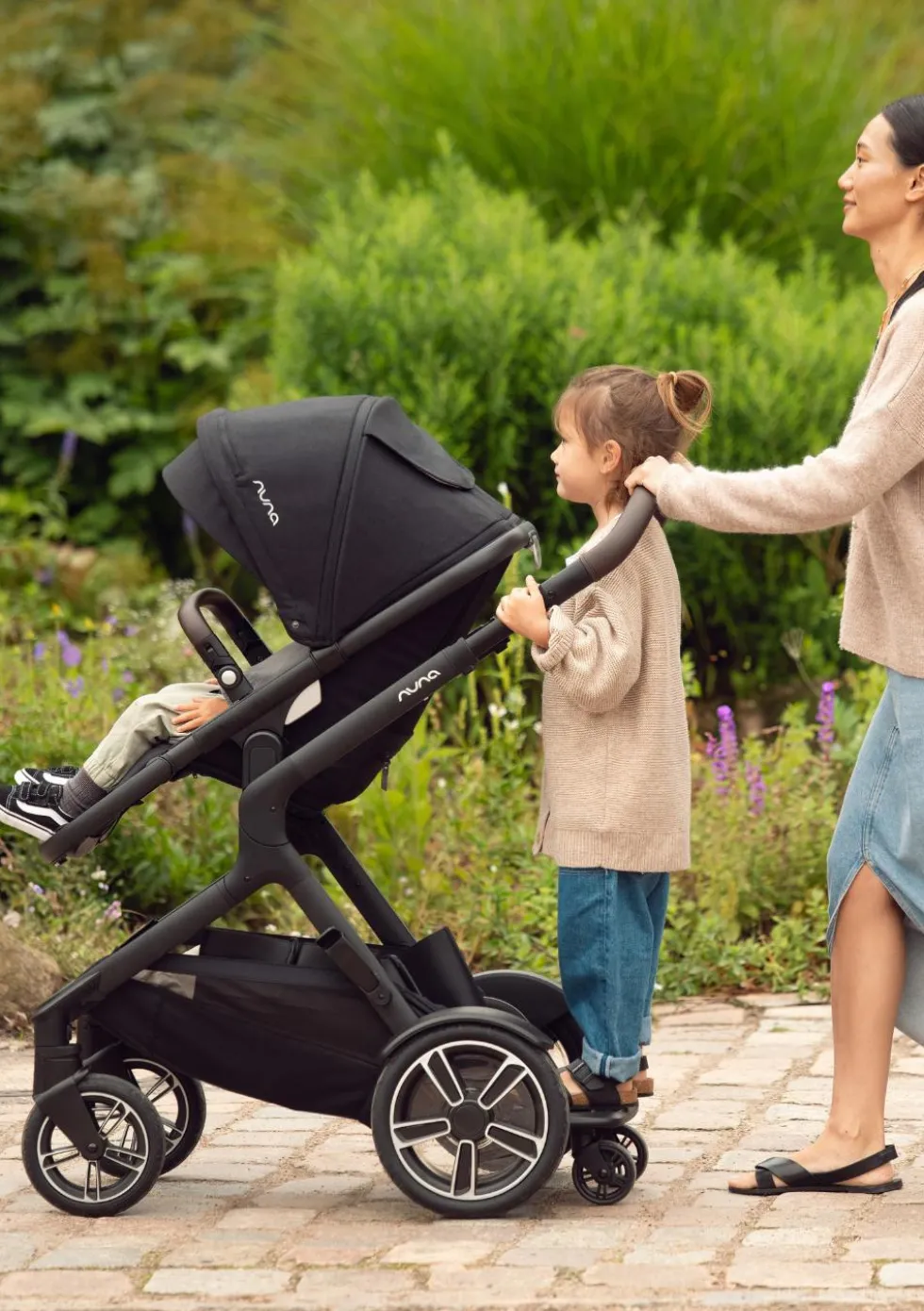 Kinderwagen-Set 'DEMI next' (inkl. Rider Board) Thunder