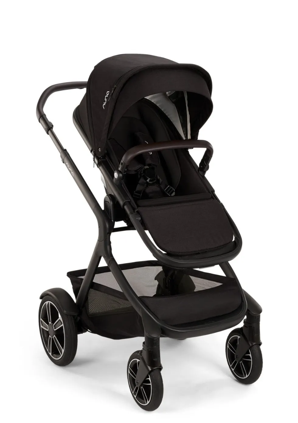 Kinderwagen-Set 'DEMI next' (inkl. Rider Board) Caviar