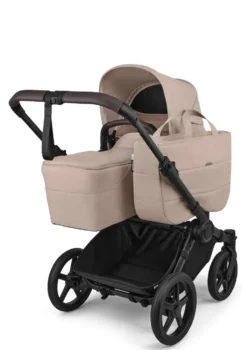 Kinderwagen-Set 'Donkey 6 Single' Desert Taupe Mélange