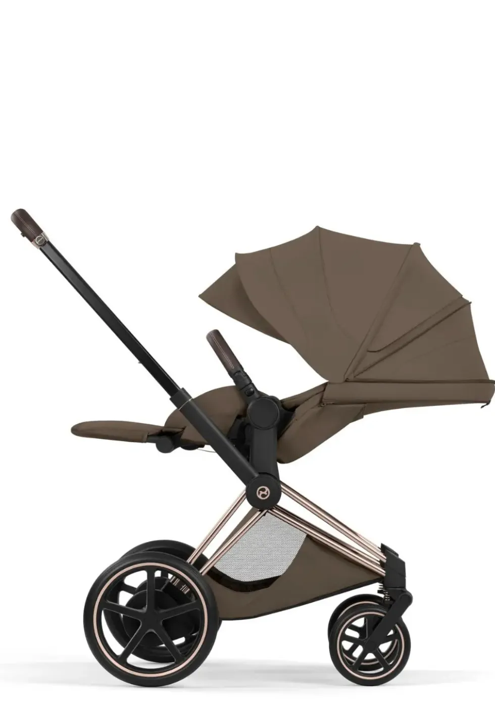 Kinderwagen-Set 'e-Priam Style' Coconut Brown