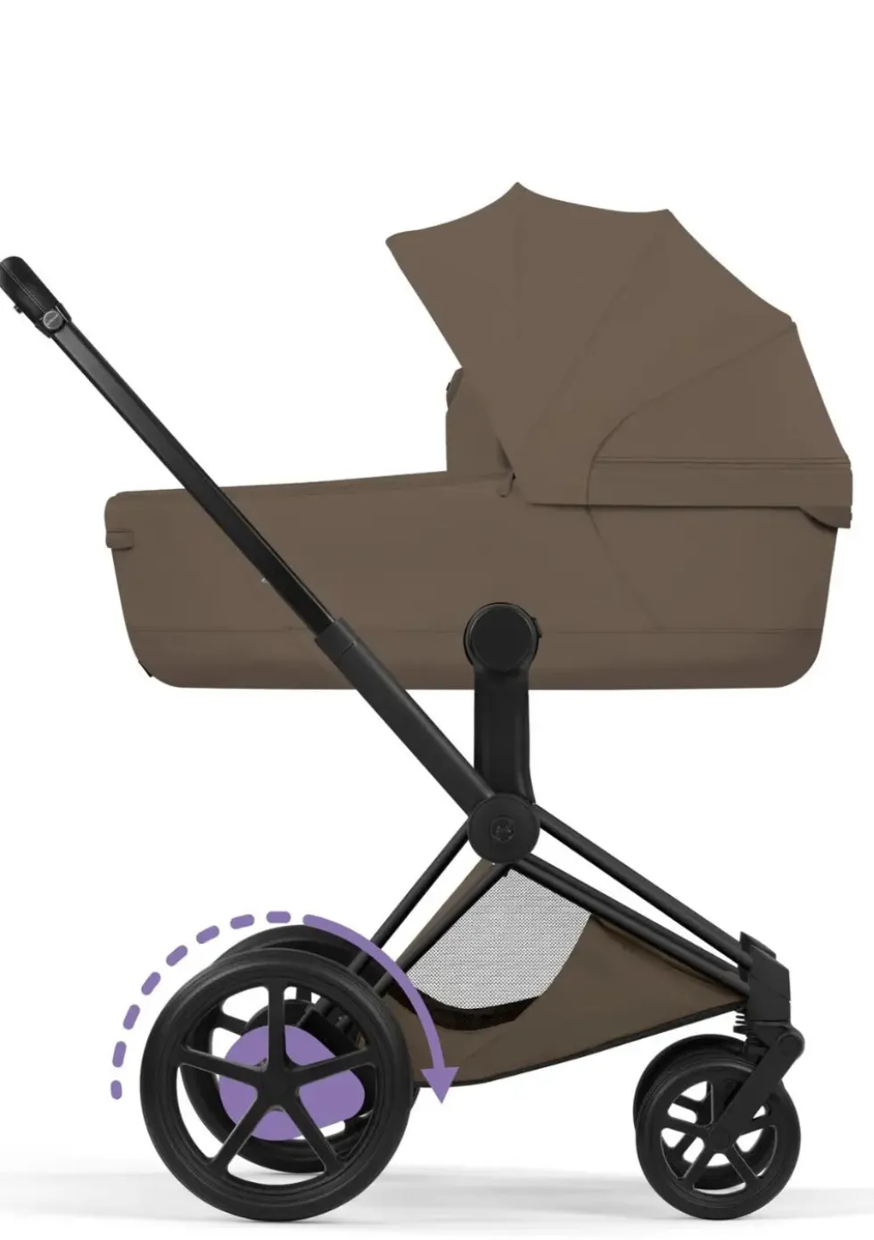 Kinderwagen-Set 'e-Priam Style' Coconut Brown