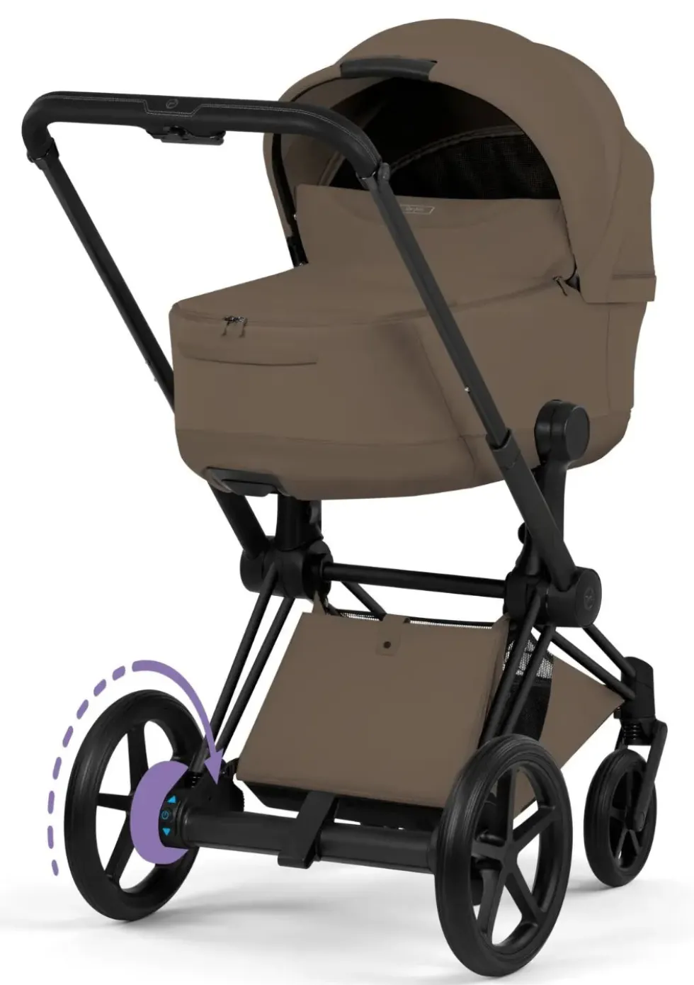 Kinderwagen-Set 'e-Priam Style' Coconut Brown