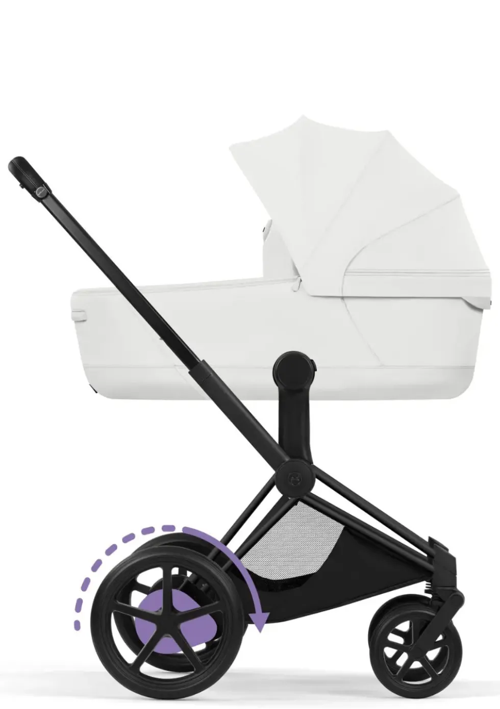 Kinderwagen-Set 'e-Priam Style' Off White
