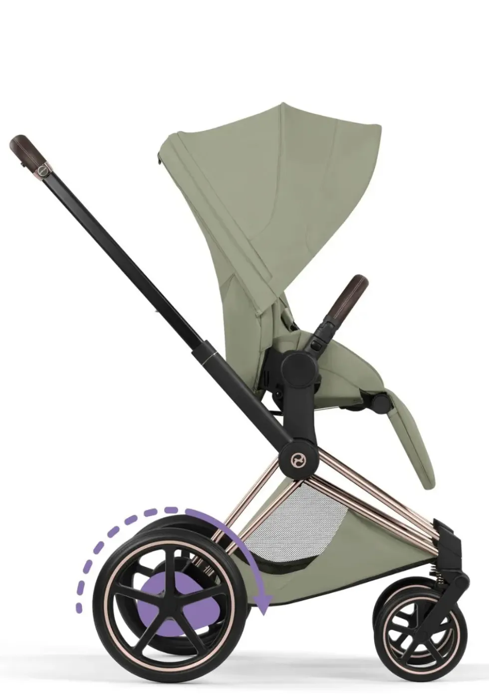 Kinderwagen-Set 'e-Priam Style' Sage Green