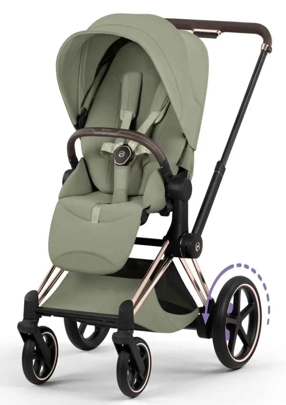 Kinderwagen-Set 'e-Priam Style' Sage Green