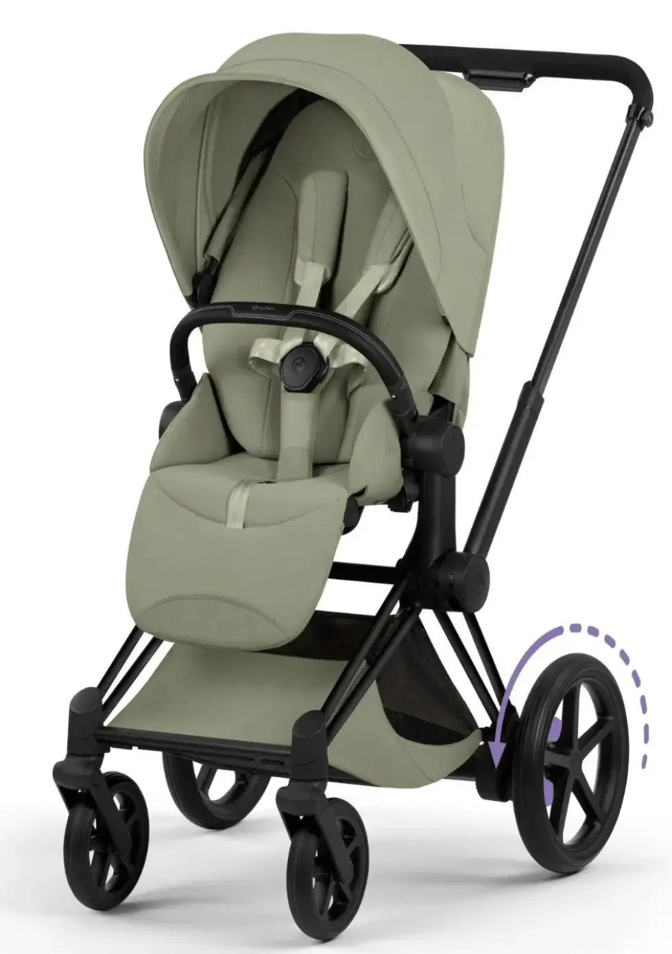 Kinderwagen-Set 'e-Priam Style' Sage Green