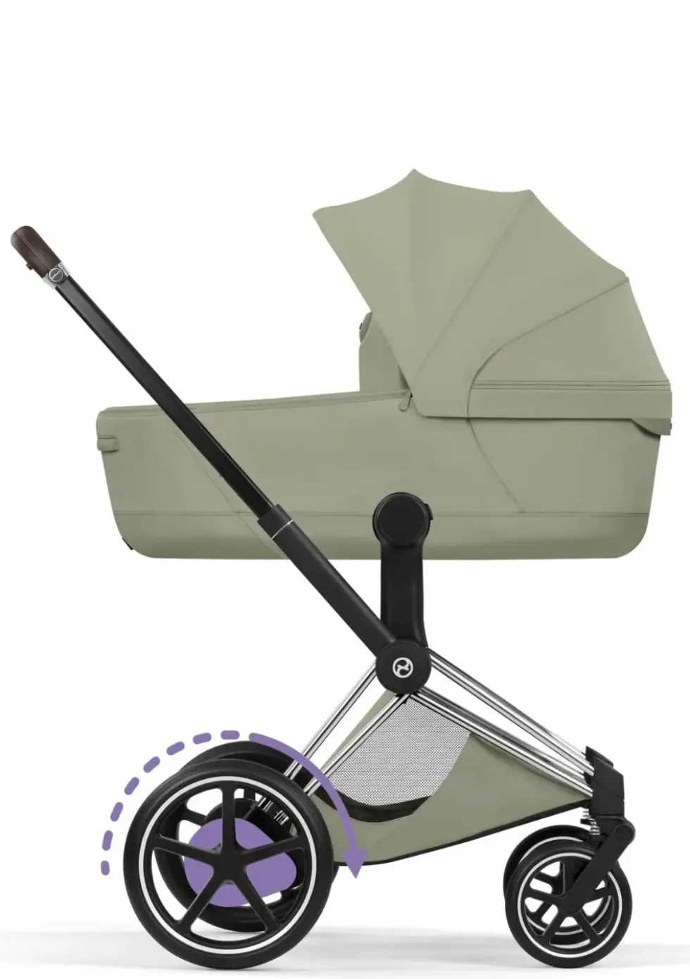 Kinderwagen-Set 'e-Priam Style' Sage Green