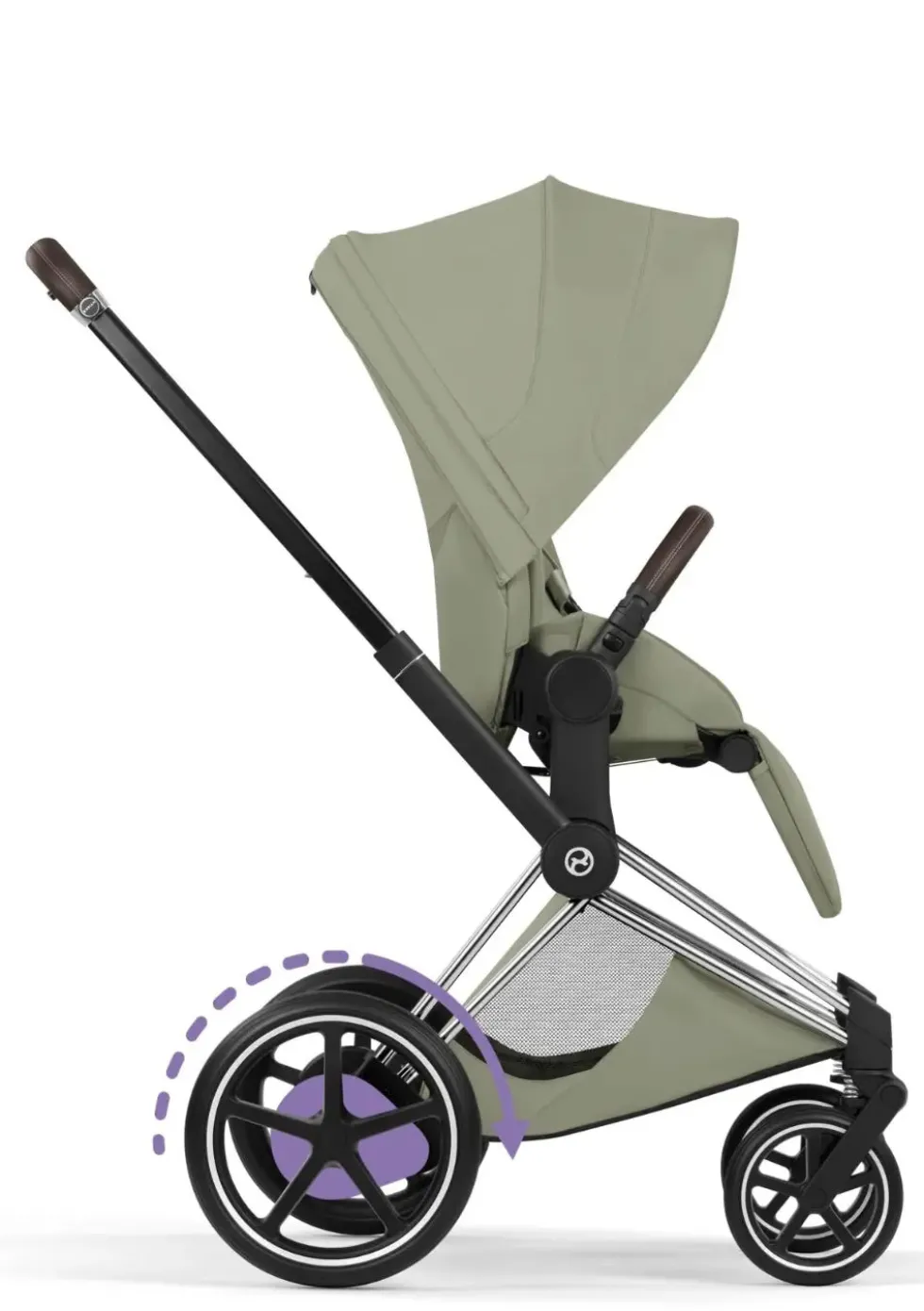Kinderwagen-Set 'e-Priam Style' Sage Green
