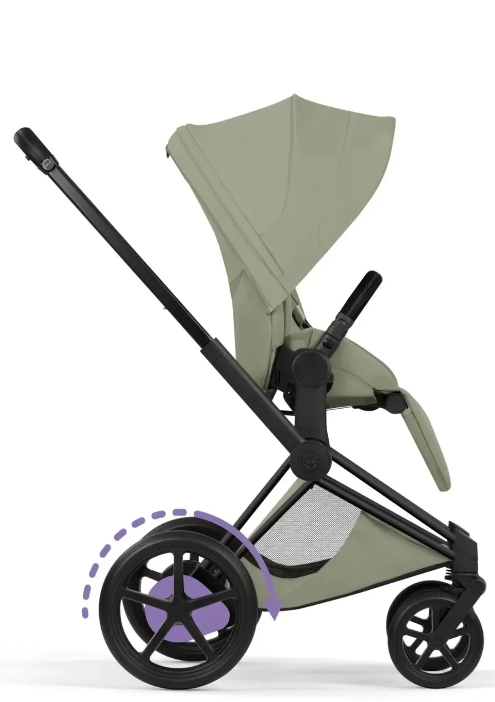 Kinderwagen-Set 'e-Priam Style' Sage Green