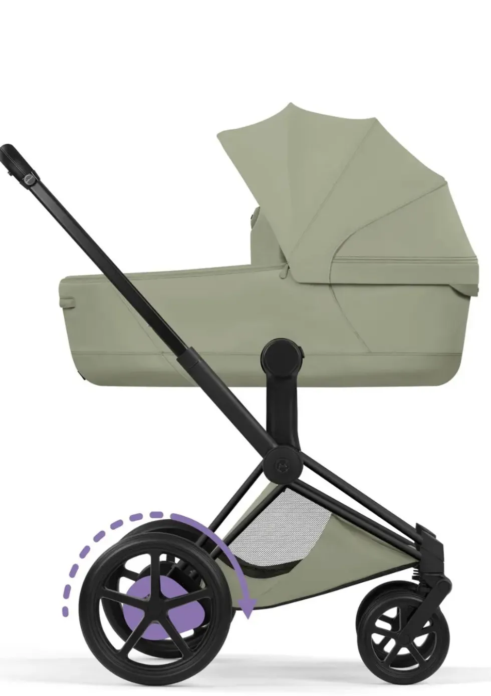 Kinderwagen-Set 'e-Priam Style' Sage Green