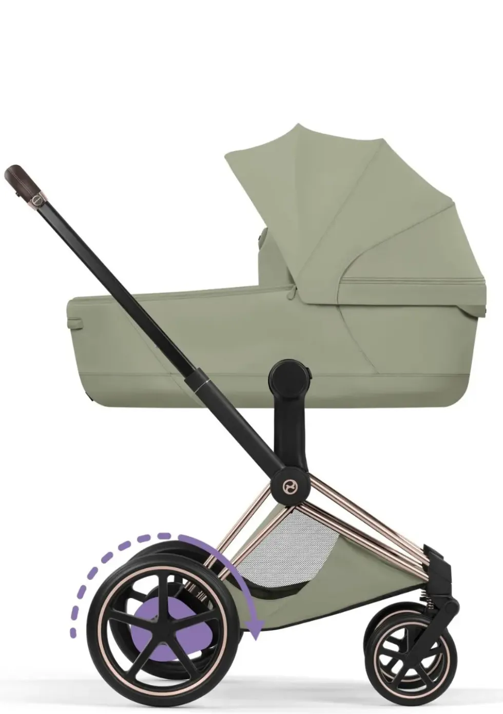 Kinderwagen-Set 'e-Priam Style' Sage Green
