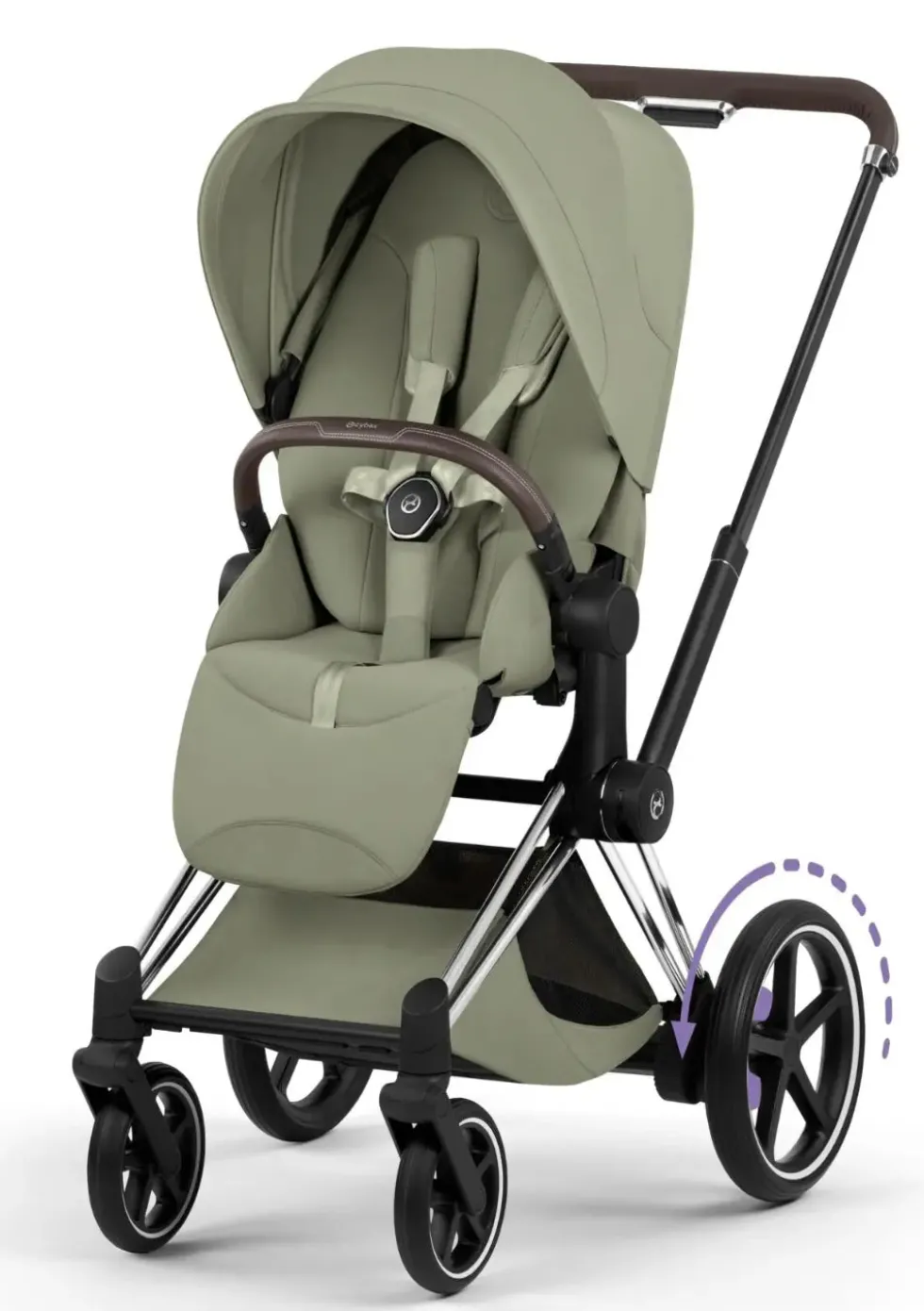 Kinderwagen-Set 'e-Priam Style' Sage Green
