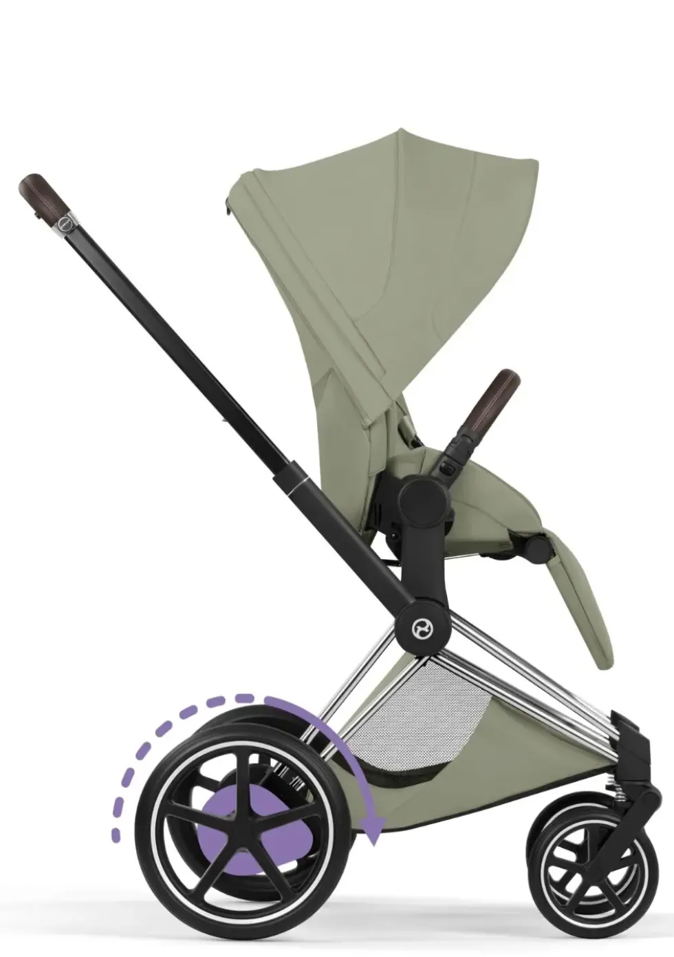 Kinderwagen-Set 'e-Priam Style' Sage Green