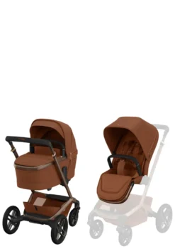 Kinderwagen-Set 'Fame' Copper Terra