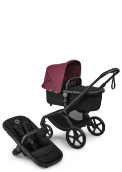 Kinderwagen-Set 'Fox 5 Renew – designed by you' Schwarz / Heritage Black