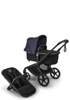 Kinderwagen-Set 'Fox 5 Renew – designed by you' Schwarz / Heritage Black