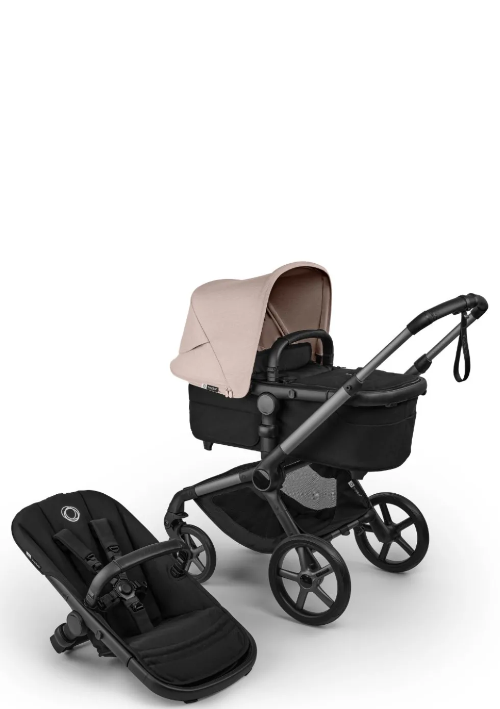 Kinderwagen-Set 'Fox 5 Renew – designed by you' Graphit / Heritage Black