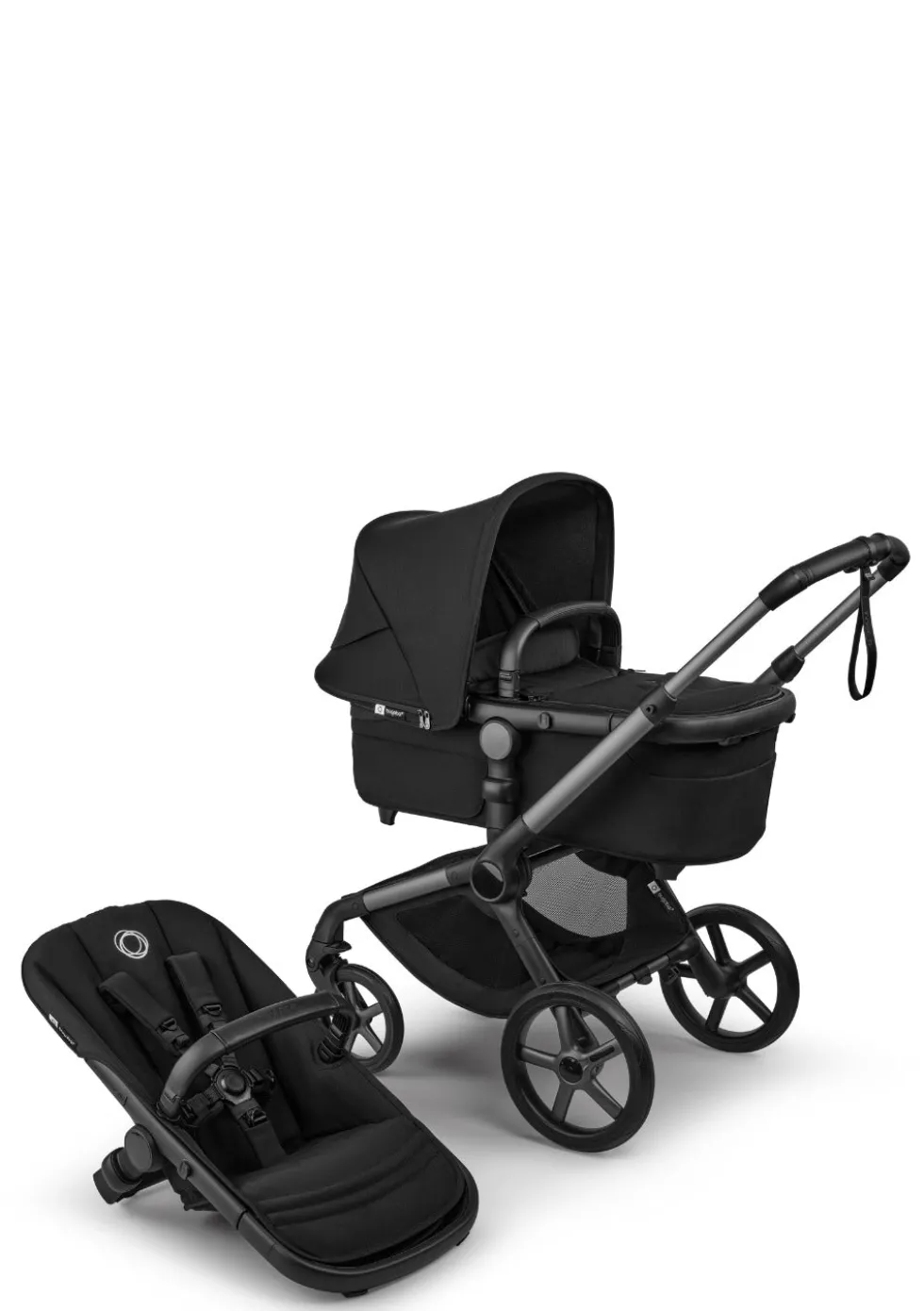 Kinderwagen-Set 'Fox 5 Renew – designed by you' Graphit / Heritage Black
